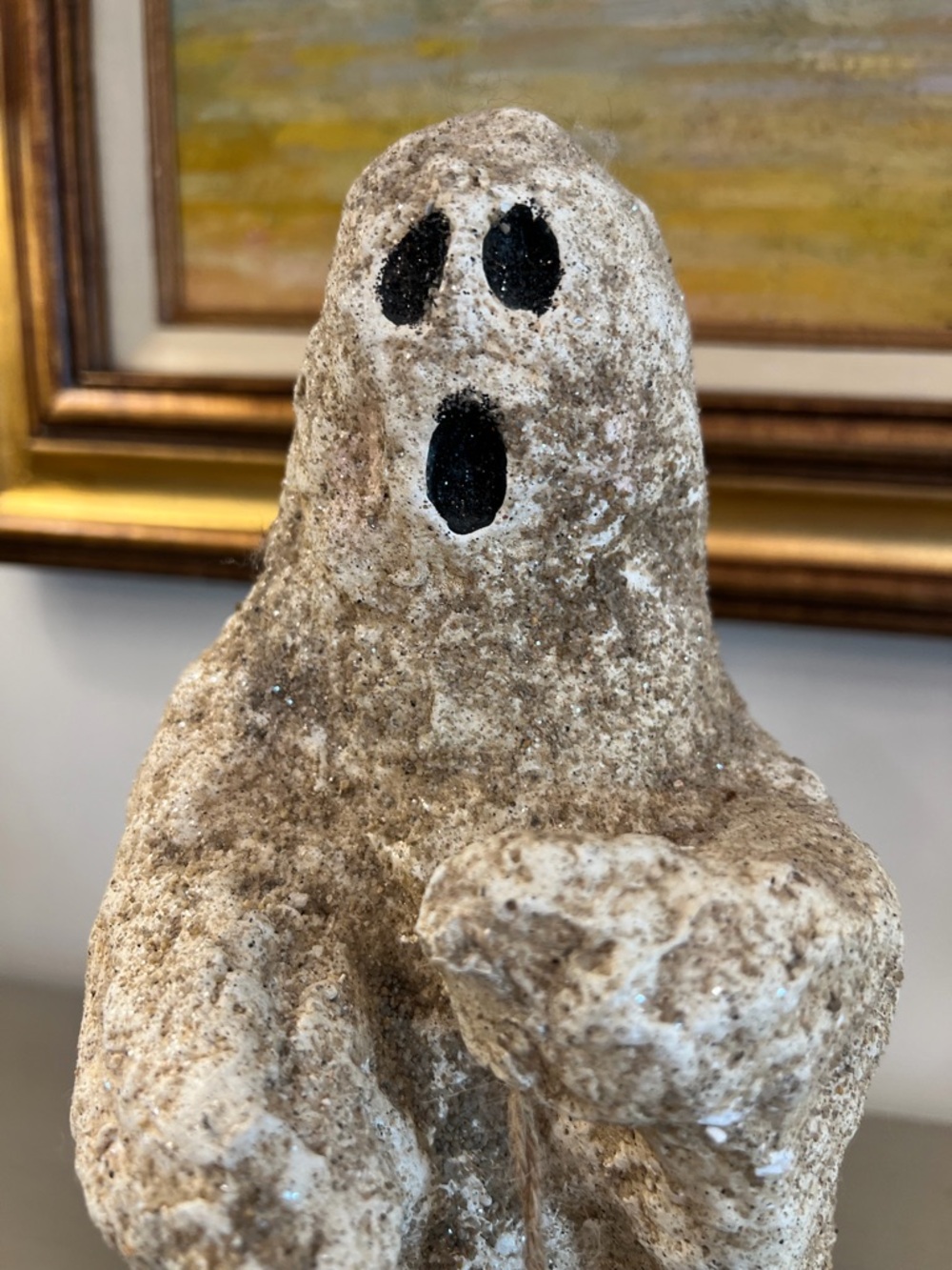 Nancye Williams Gilbert Ghost Halloween Statue Holiday Figurine 2001 Vintage - Picture 2 of 8